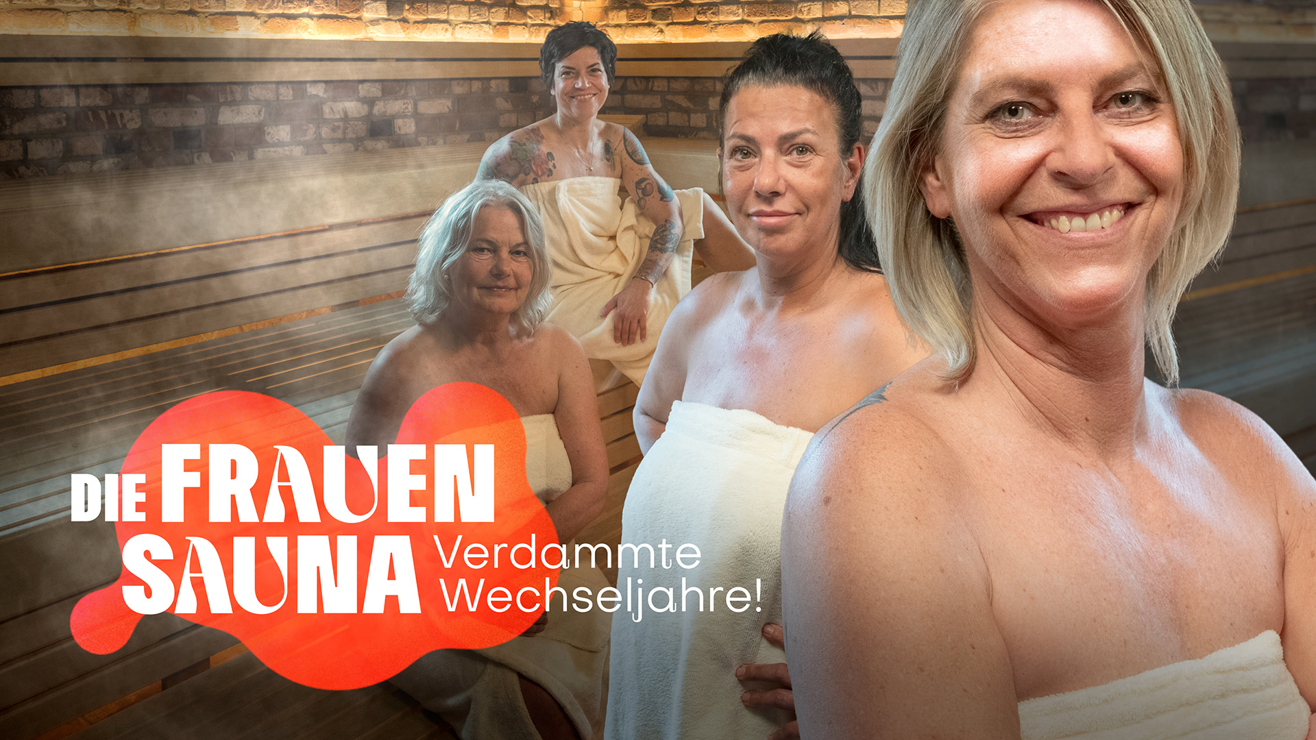 Bettina, Heike, Nicole und Jacqueline in der Frauensauna | Bild: rbb/Oliver Ziebe